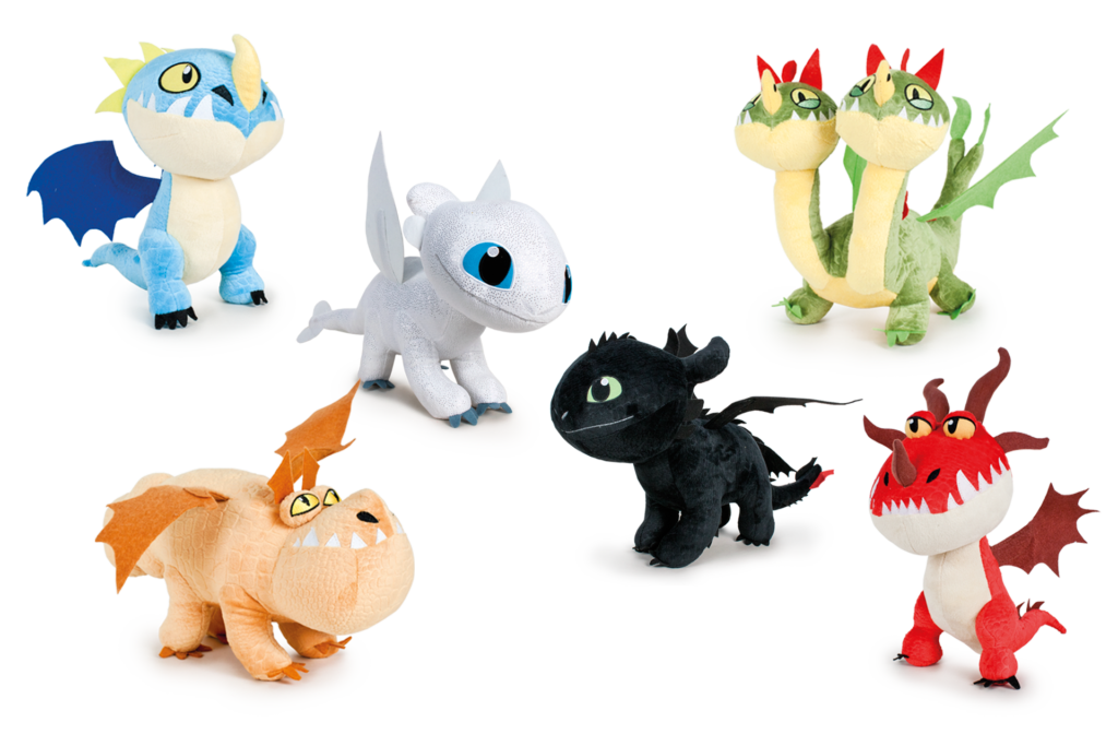 Peluche How To Train Your Dragon - Gronckle 20 Cm - Jouet Doux Officiel Pour Enfants - Play By Play - 6