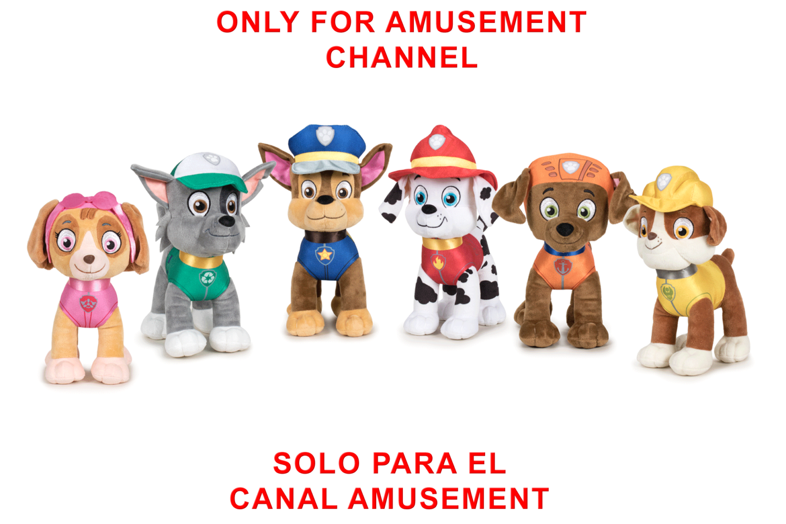 Play By Play Paw Patrol Plüschtier Chase Oder Rubble - Ca. 30 Cm, Weich & Kuschelig Für Kinder