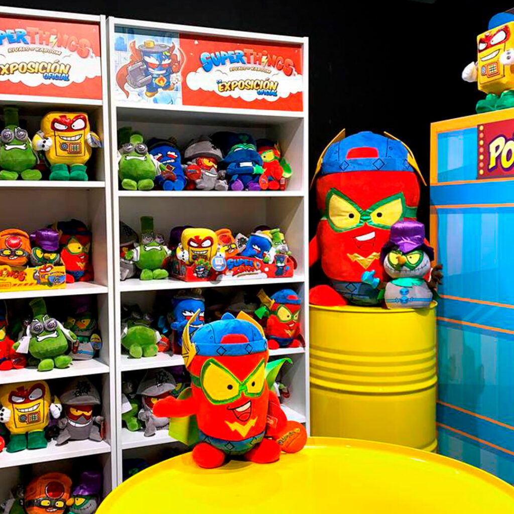 A trip to Kaboom City where you will find all the SuperThings plush toys. –  Play by Play