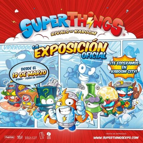 A trip to Kaboom City where you will find all the SuperThings plush toys. –  Play by Play