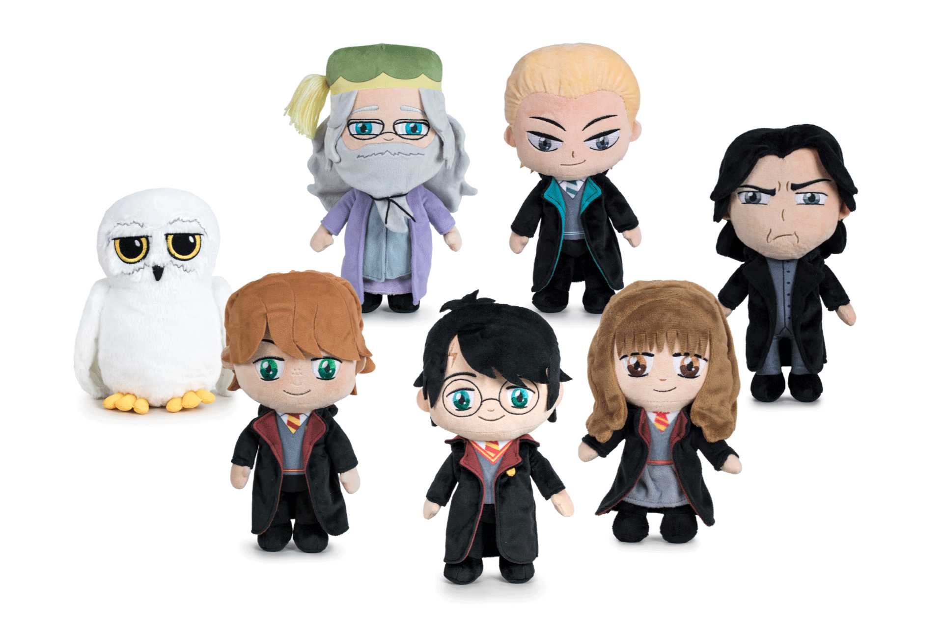 Lot de 24 peluches Play by play Harry Potter Assortiment Severus Snape