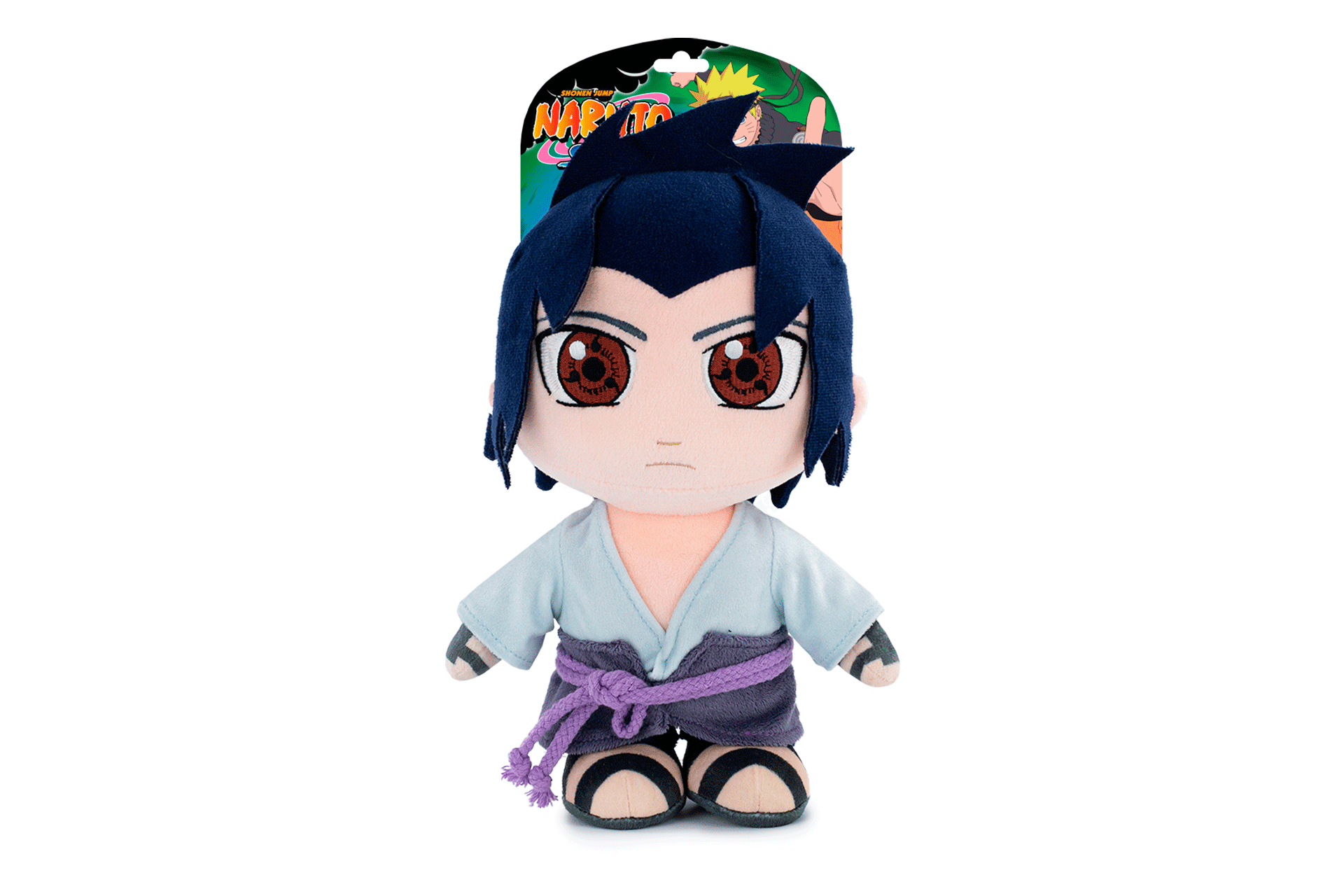 Sasuke Naruto Boruto Pelúcia Anime Pronta Entrega 21cm