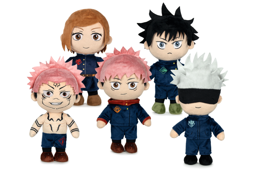 JUJUTSU KAISEN CHIBIGURUMI Chibi Peluche Bambola Gojo e Sukuna Set di 2